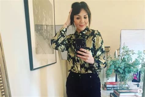 Martine McCutcheon practically glowing on Instagram。